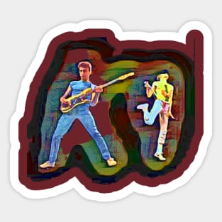 Dynamic Rock Duo (base player, rockstars) Sticker